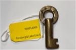 Pittsburg & Lake Erie Switch Key