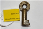 Illinois Central Switch Key