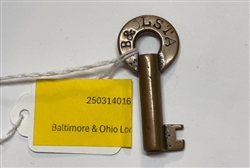 Baltimore & Ohio Local Station Key