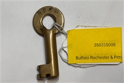 Buffalo Rochester & Pittsburg Switch Key