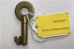 Boston & Maine Switch Key