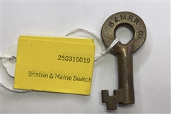 Boston & Maine Switch Key
