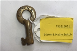 Boston & Maine Switch Key