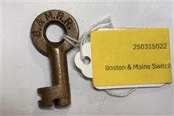 Boston & Maine Switch Key