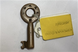 Chicago & Alton Switch Key
