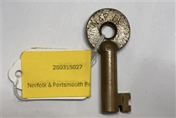 Norfolk & Portsmouth Belt Line Switch Key
