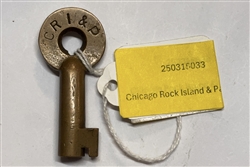Chicago Rock Island & Pacific Switch Key