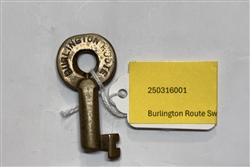 Burlington Route Switch Key