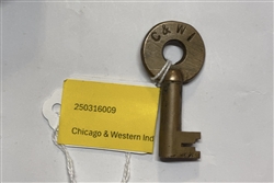 Chicago & Western Indiana Switch Key