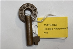 Chicago Milwaukee St Paul & Pacific Switch Key