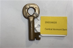 Central Vermont Switch Key