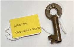 Chesapeake & Ohio Switch Key