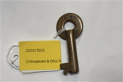 Chesapeake & Ohio Switch Key