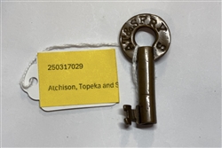 Atchison, Topeka and Santa Fe Switch Key