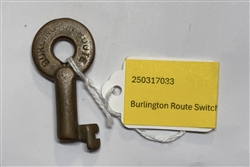 Burlington Route Switch Key