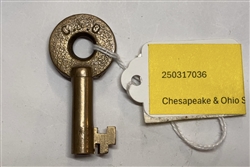 Chesapeake & Ohio Switch Key