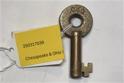 Chesapeake & Ohio Switch Key