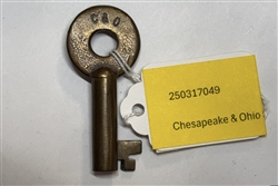Chesapeake & Ohio Switch Key