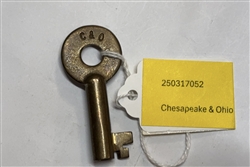 Chesapeake & Ohio Switch Key