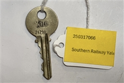 Southern Railway Yale Key