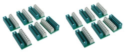 Accu Lites 1012 SNAPS! Wiring Connector for Tortoise Switch Machine 12-Volt pkg 12