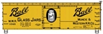 Accurail 1316 HO 36' Double-Sheathed Wood Boxcar w/Steel Roof Ends Fishbelly Underframe K Muncie & Western