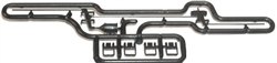 Accurail 195 HO Underframe Brake Rod pkg 30