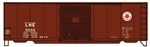 Accurail 3462 HO 40' PS-1 Steel Boxcar Kit Lehigh & New England #8862
