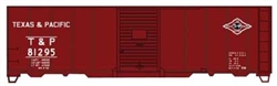Accurail 3563 HO AAR 40' Single-Door Steel Boxcar Kit Texas & Pacific