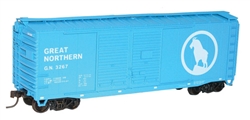Accurail 3634 HO AAR 40' Double-Door Boxcar Kit Great Northern #3267