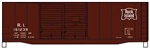 Accurail 3643 HO AAR 40' Double-Door Boxcar Kit Rock Island 161239 Boxcar Red