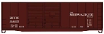 Accurail 3645 HO AAR 40' Double-Door Boxcar Kit Milwaukee Road #594525 Boxcar Red Spelled Out TMR