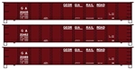 Accurail 37794 HO AAR 41' Steel Gondola 3-Pack Kit Georgia Railroad #20435 20462 20489