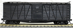Accurail 4500 HO 40' Single-Sheathed Wood Boxcar w/Steel Doors & Ends Kit Undecorated