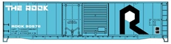Accurail 5328 HO 50' Welded-Side Combination-Door Boxcar Kit Rock Island #50576