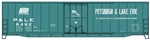 Accurail 5829 HO 50' Welded-Side Plug-Door Boxcar Kit Pittsburgh & Lake Erie #6492 Jade Green PC logo