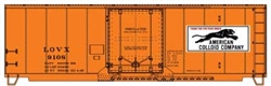 Accurail 81411 HO 40' Steel Box American Colliod Company LOVX 9108