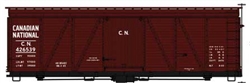 Accurail 81541 HO Fowler 36' Wood Boxcar Kit Canadian National