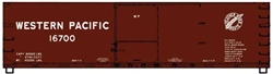 Accurail 81782 HO Western Pacific Wood Box Car Single Kit