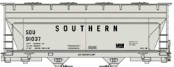 Accurail 81871 HO ACF 2-Bay Covered Hopper Kit Southern Railway
