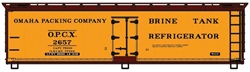 Accurail 81943 HO 40' Wood Reefer Kit Omaha Packing OPCX #2660