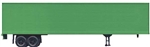 Accurail 9980 45' TOFC High Trail Undecorated Green