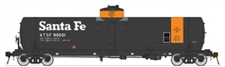 American Limited 1820 HO GATC Welded Tank Car Santa Fe 98110 Journal Oil Service
