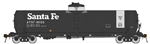 American Limited 1837 HO GATC Welded Tank Car Santa Fe 101151 Diesel Fuel