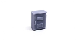 All Scale Miniatures 16011033 N Traffic Control Cabinet Unpainted