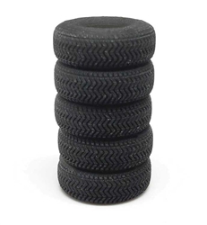 All Scale Miniatures 1601972 N Tire Stack Unpainted 3D Printed Part