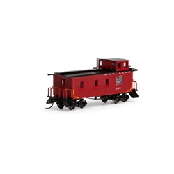 Athearn 12088 N 30' 3-Window Caboose SOO #160