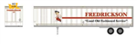 Athearn 15520 HO 45' Trailer Fredrickson #324