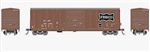 Athearn 15698 HO 50' PS 5277 Box Frisco #44146