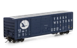 Athearn 98516 HO 50' FMC Offset Double Door Box Yerka Western YW #25108